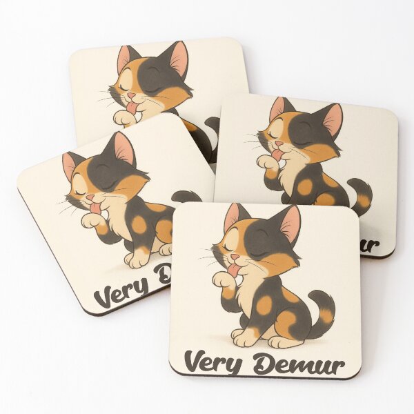 Item preview, Very Demur Kitty designed and sold by FiestaPatty.