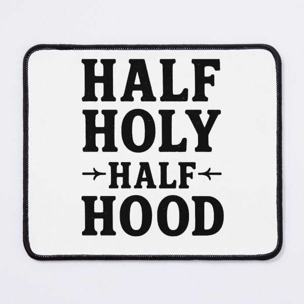 Item preview, Half Holy Half Hood T-Shirt | Half Holy Half Hood Gift designed and sold by Happyfreedom.
