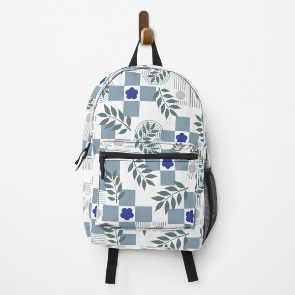 Item preview, Botanical Checkerboard Arch Pattern – Modern Nature & Geometric Design designed and sold by Verve Studio.