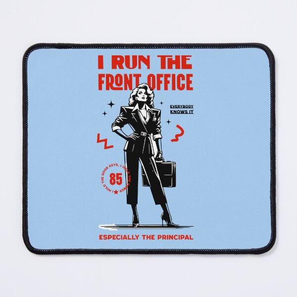 Item preview, I Run The Front Office Shirt designed and sold by KD Studios.