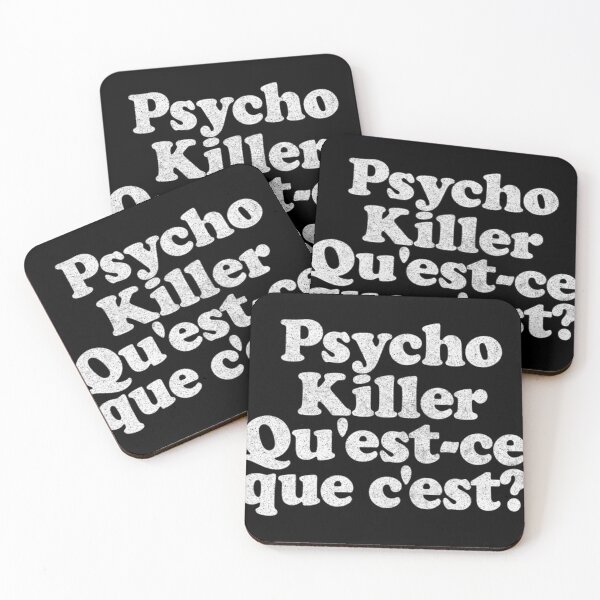 Item preview, Psycho killer, qu'est-ce que c'est_ designed and sold by EltaSteub.