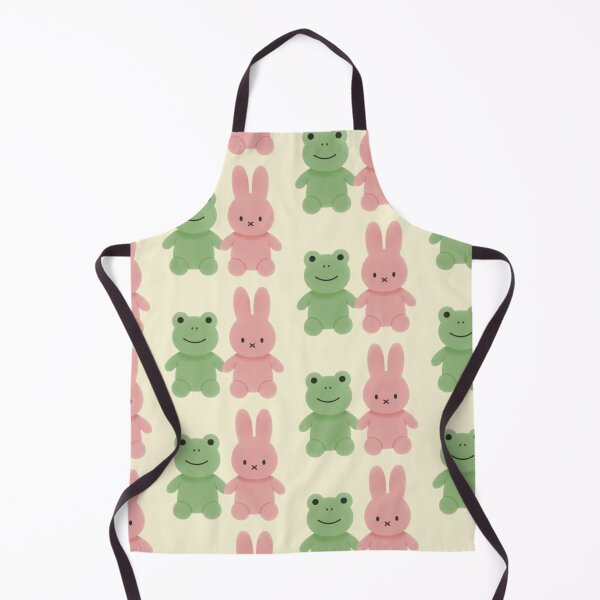 Item preview, green and pink frog and rabbit designed and sold by onceifixme.