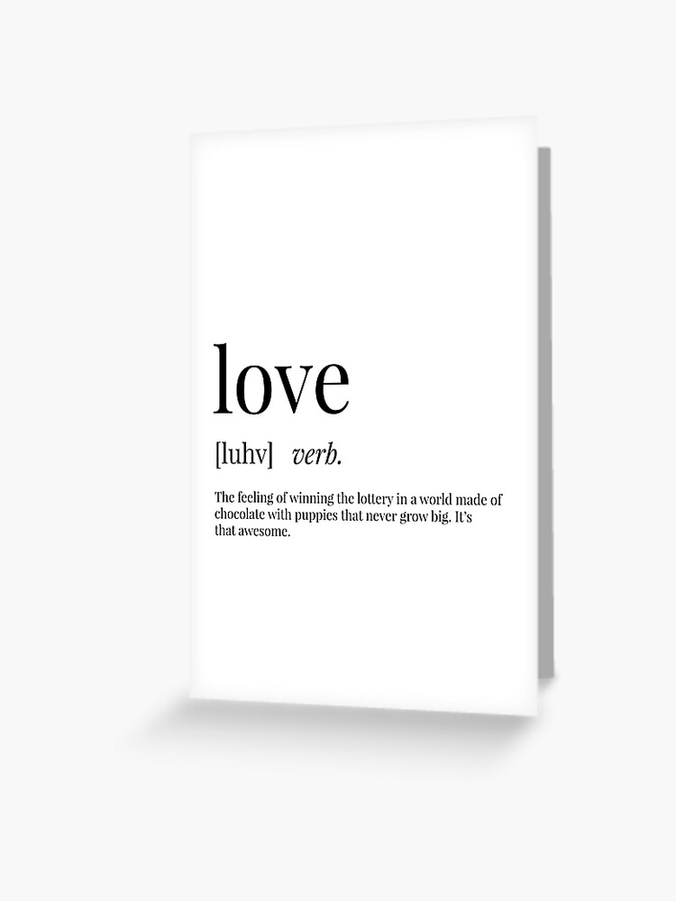 Love Print Love Definition Poster Love Dictionary Print -   Meant to  be quotes, Love meaning quotes, Unique words definitions