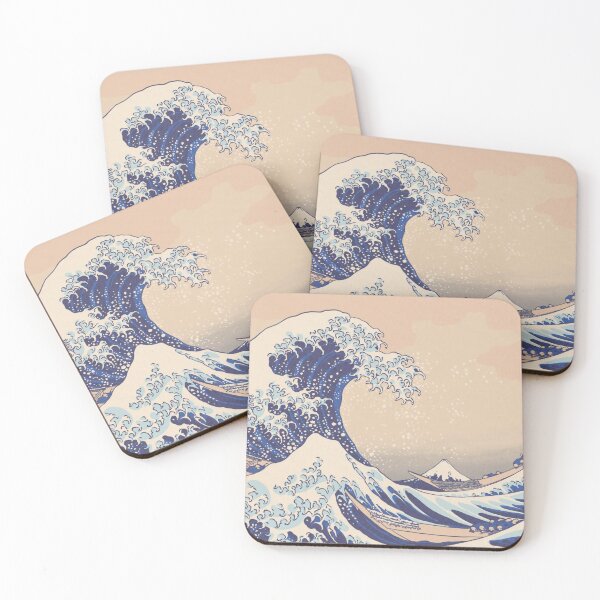 Item preview, vintage japanese print rework Hokusai ,Manga,Japanese,  Hokusai,tshirt bag .mug poster  designed and sold by mystic lady vintage art and fashion designs.