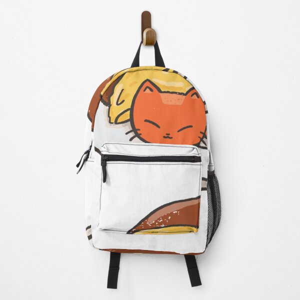 Item preview, Pudding the Cat in Curry Omurice – Cute Kawaii Food Illustration designed and sold by Sleepy-Town.