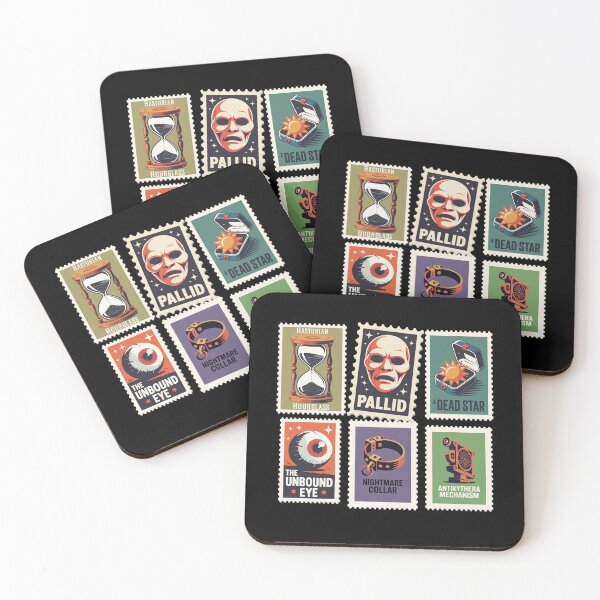 Item preview, Nightmare Curios – Occult Stamp Collection designed and sold by danielliamgill.