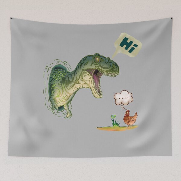 Item preview, Say Hi To My Future T Rex designed and sold by DJava-ArtO.
