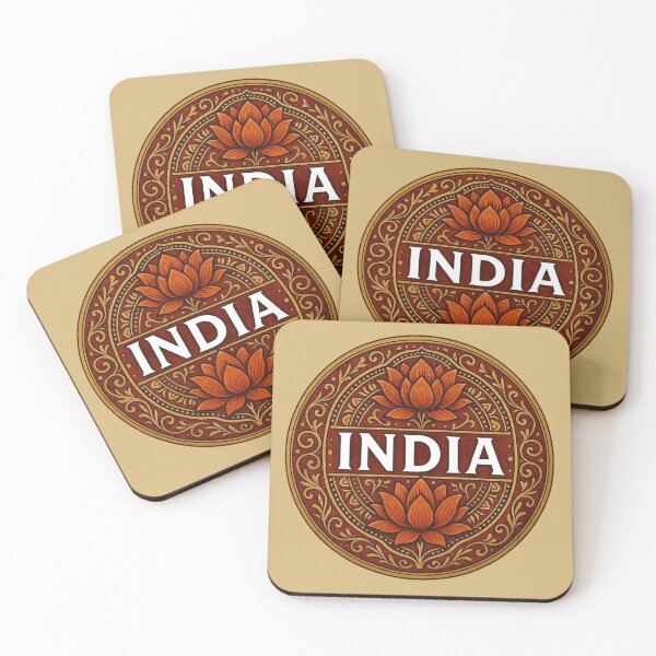Item preview, India Provenance Plate - Lotus & Mandala Heritage Design designed and sold by Myra365Art.