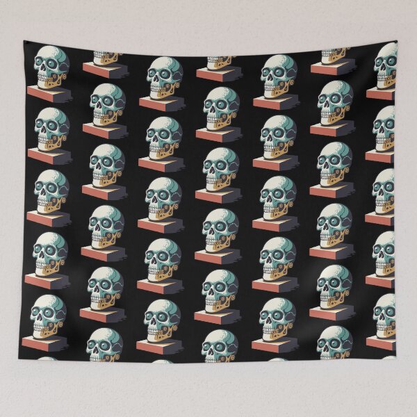 Item preview, Mech Skull – Cyberpunk Biomech Horror designed and sold by danielliamgill.