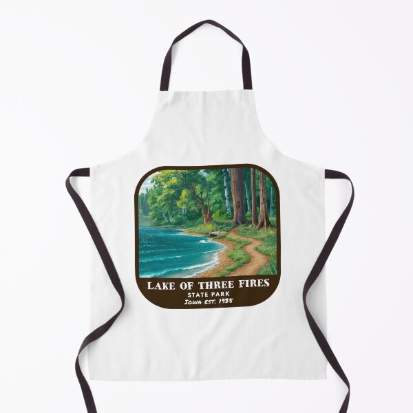 Item preview, Vintage Lake of Three Fires State Park (Iowa State Park) designed and sold by RabbitK.