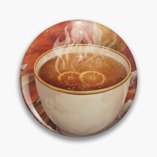 Item preview, Spiced Apple Cider – Cottagecore Autumn Teacup designed and sold by Deezyned.