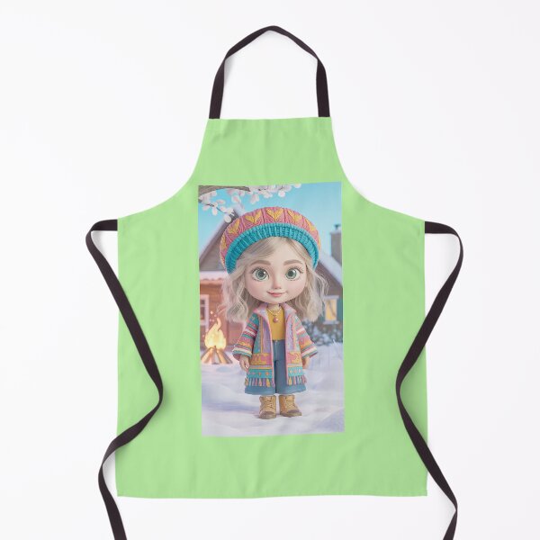 Item preview, Cozy Winter Doll Artwork designed and sold by WilliamslpStudi.