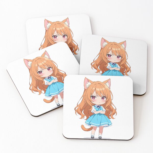 Item preview, Chibi Tsundere Catgirl designed and sold by animeclassmerc2.