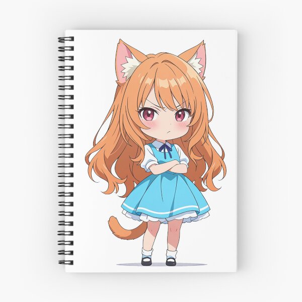 Item preview, Chibi Tsundere Catgirl designed and sold by animeclassmerc2.