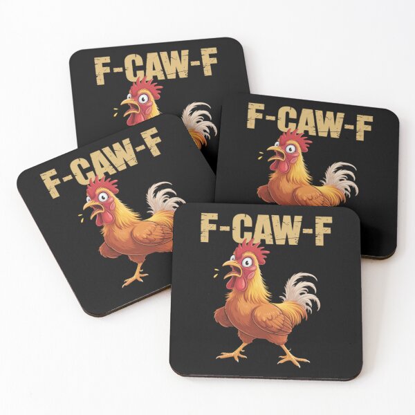 Item preview, F-Caw-F Chicken  designed and sold by ClaireBuckrid.