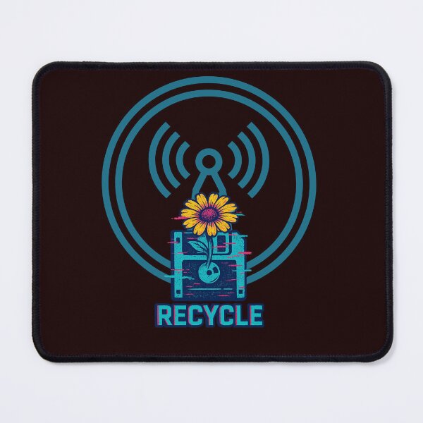 Item preview, Recycle Glitch – Nature Meets Tech designed and sold by Tadeusz1.