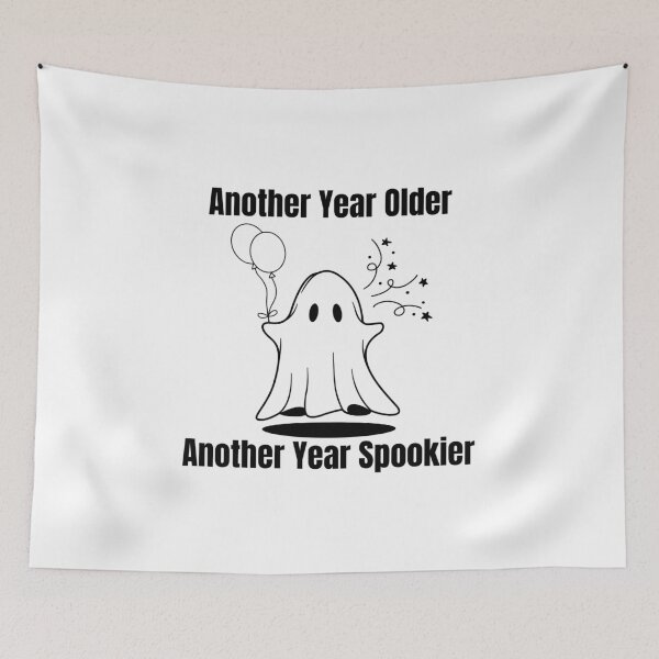Item preview, Happy Birthday Boo Cute Spooky Ghost Halloween Birthday Design designed and sold by luckyhue.