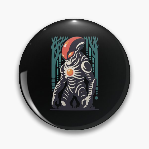 Item preview, Forest Cryptid Encounter – Alien Horror Creature designed and sold by danielliamgill.