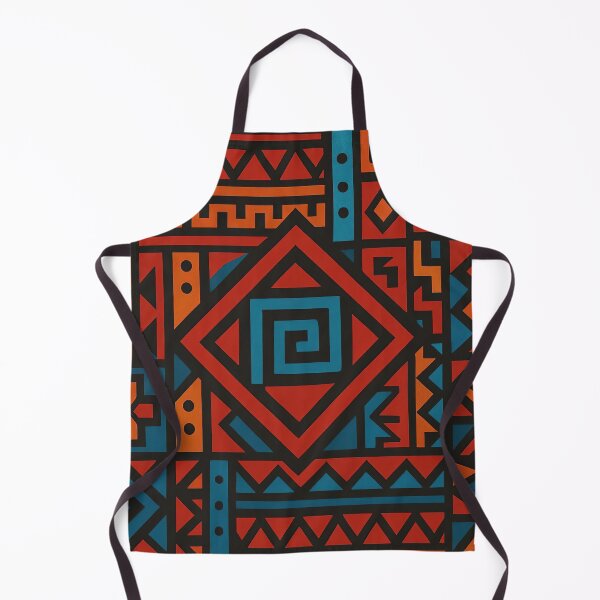 Item preview, Abstract Tribal Pattern - Colorful Geometric Design designed and sold by Le Pédagogue.
