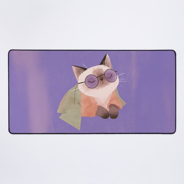 Item preview, Catitude-Sassy Siamese Cat Feline Artwork designed and sold by WheresMyMojo.