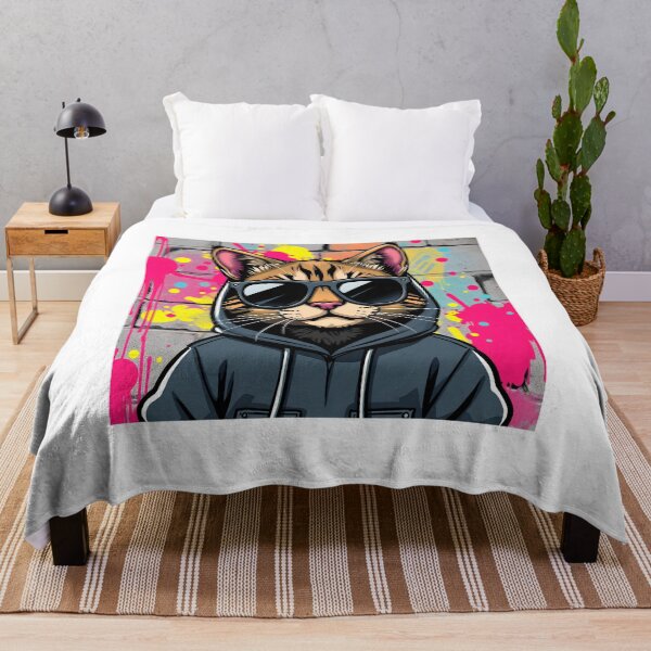 Item preview, cat hiphop designed and sold by Spirit of Siam.