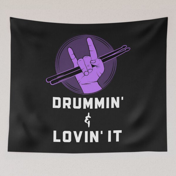 Item preview, Drummin'  Lovin' It Fun Musician designed and sold by ariellewinegard.