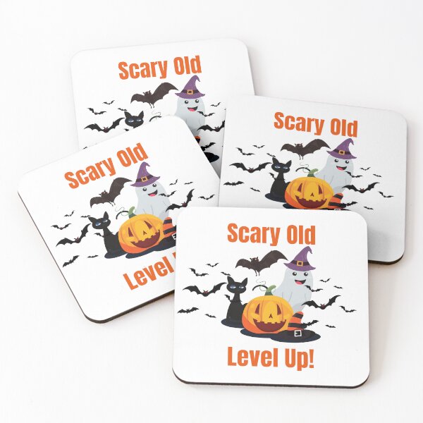 Item preview, Scary Old Level Up Birthday | Funny Halloween  Birthday Gift designed and sold by luckyhue.
