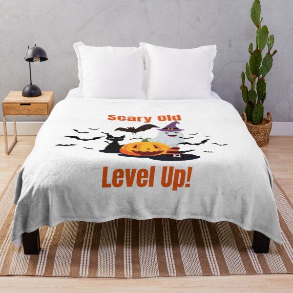 Item preview, Scary Old Level Up Birthday | Funny Halloween Birthday Gift designed and sold by luckyhue.
