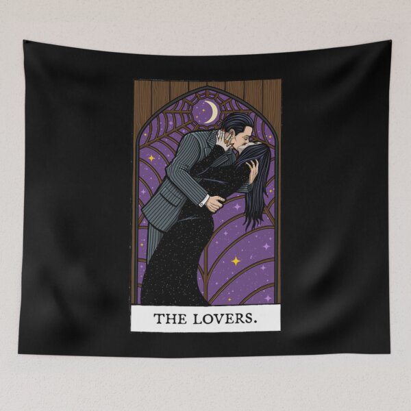 Item preview, The Lovers Addams designed and sold by ClaireBuckrid.