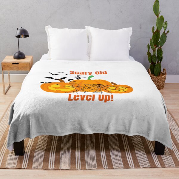 Item preview, Scary Old Level Up Birthday | Funny Halloween Birthday Gift designed and sold by luckyhue.