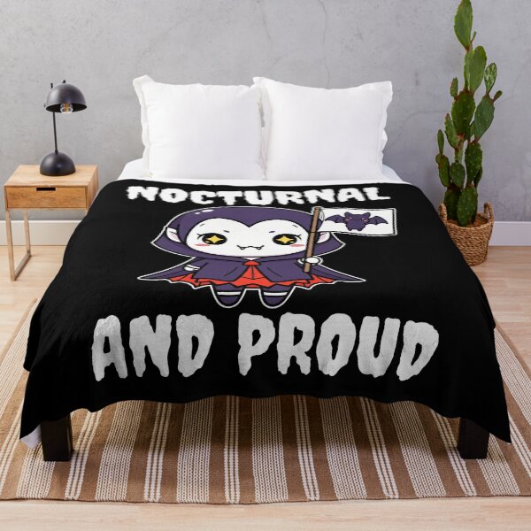 Item preview, NOCTURNAL AND PROUD - VAMPIRE HALLOWEEN designed and sold by KEF Custom.