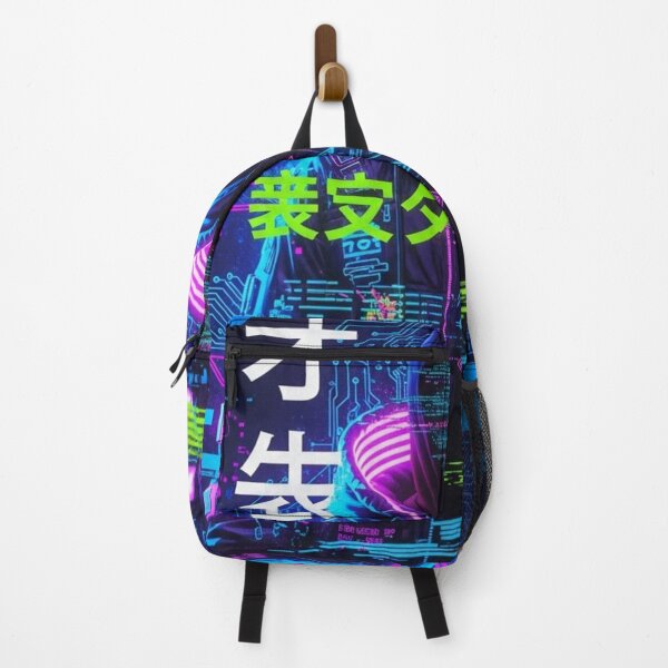 Item preview, Cyberpunk neon glitch streetwear classic tshirt designed and sold by anandsiva2703.
