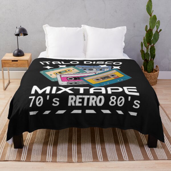 Item preview, Italo Disco Mixtape Retro Black designed and sold by armindaplasagna.