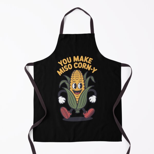 Item preview, You Make Miso Corny – Retro Food Pun designed and sold by danielliamgill.