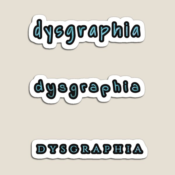 Item preview, Dysgraphia Sticker Pack designed and sold by SCArtAndGames.