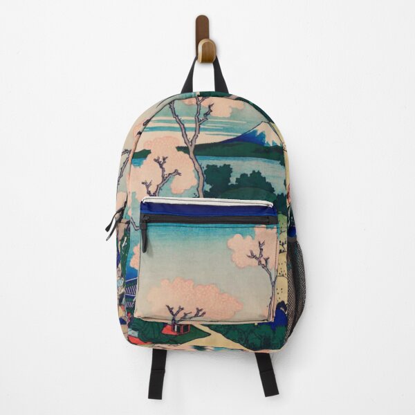 Item preview,  kwai vintage blossom painting rework Hokusai ,Manga,Japanese,  Hokusai,tshirt bag .mug poster  ,cos play dress  designed and sold by mystic lady vintage art and fashion designs.