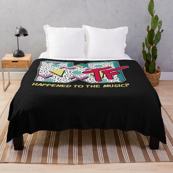 Item preview, Wtf Happened To Music Funny Retro 80'S Design designed and sold by brannonmohor.