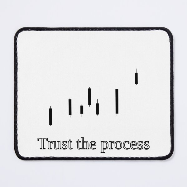 Item preview, Trust the Process Black and White Candles designed and sold by SrSCreative.