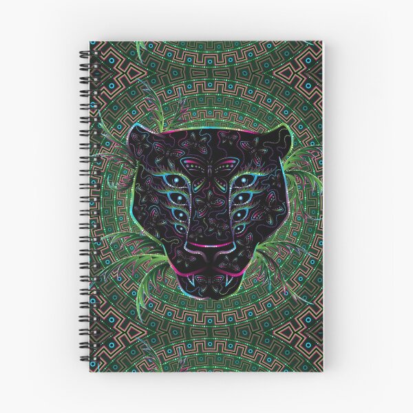 Item preview, Psychedelic Ayahuasca Black Jaguar Spirit Shaman Animal designed and sold by Andrei Verner.
