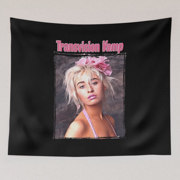 Item preview, Vintage Transvision Vamp With Wendy James Post Punk Music Black designed and sold by janyceestuo.