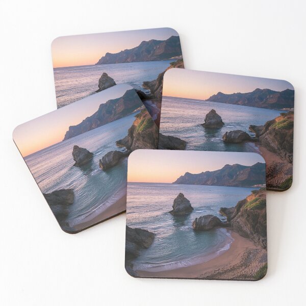 Item preview, Sunset Over Secluded Beach Cove designed and sold by denisritter.