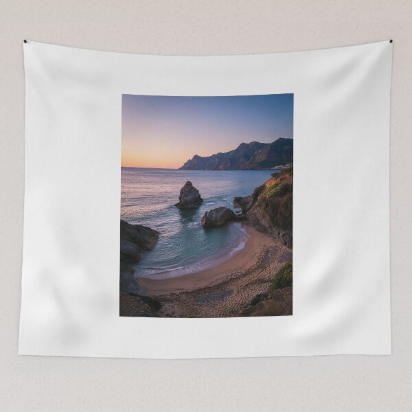 Item preview, Sunset Over Secluded Beach Cove designed and sold by denisritter.
