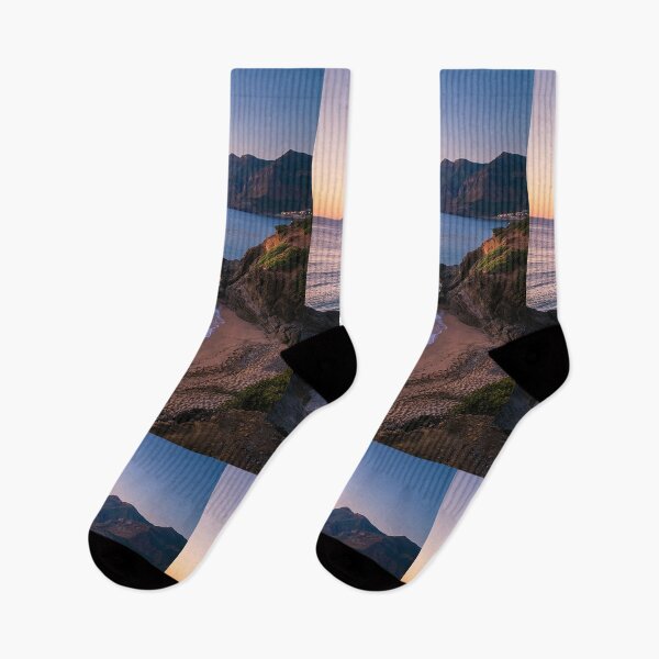 Item preview, Sunset Over Secluded Beach Cove designed and sold by denisritter.
