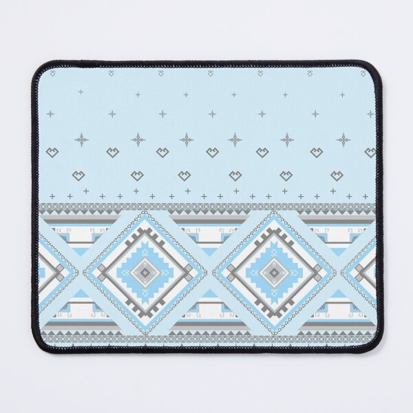 Item preview, Geometric Patterns in Blue designed and sold by mewaki.