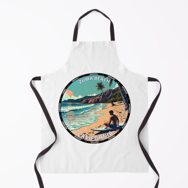 Item preview, Zuma Beach – California USA - Surf lifestyle expansive sandy waves designed and sold by inkNext.