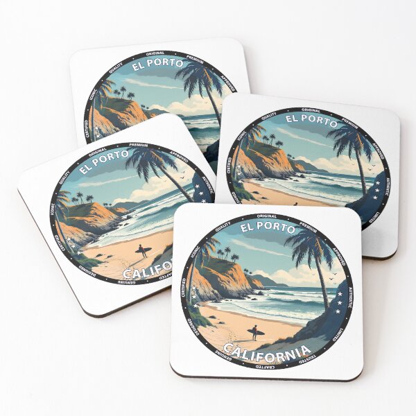 Item preview, El Porto – California USA - Surf lifestyle consistent point break waves designed and sold by inkNext.