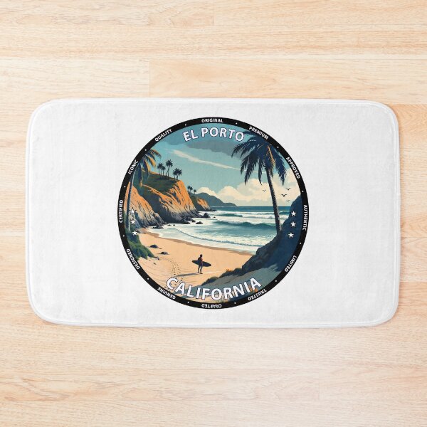 Item preview, El Porto – California USA - Surf lifestyle consistent point break waves designed and sold by inkNext.