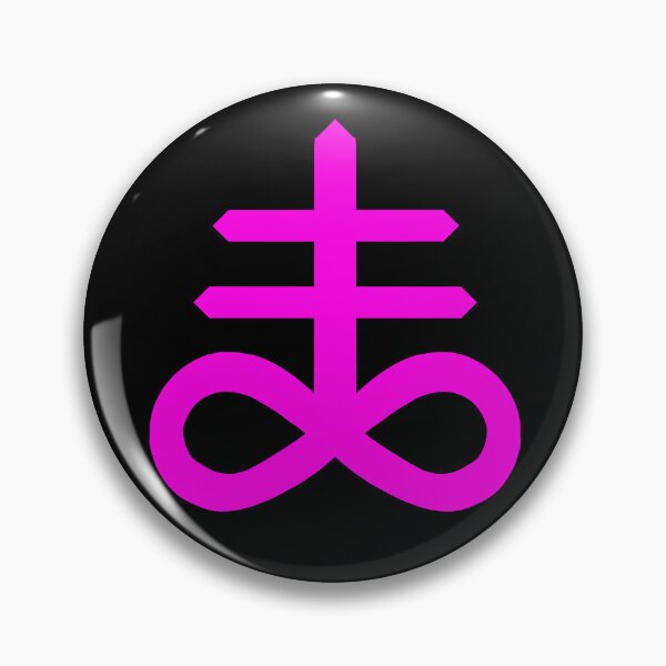 Item preview,  Satanic symbol Leviathan cross designed and sold by The Artless Archer.