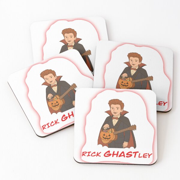 Item preview, Rick or Treat – Funny Vampire Rick Astley Halloween 80s Music Design designed and sold by Pokah79.