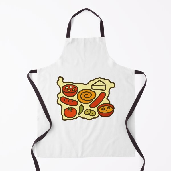 Item preview, Bulgaria Food Map  designed and sold by AdiDsgn.